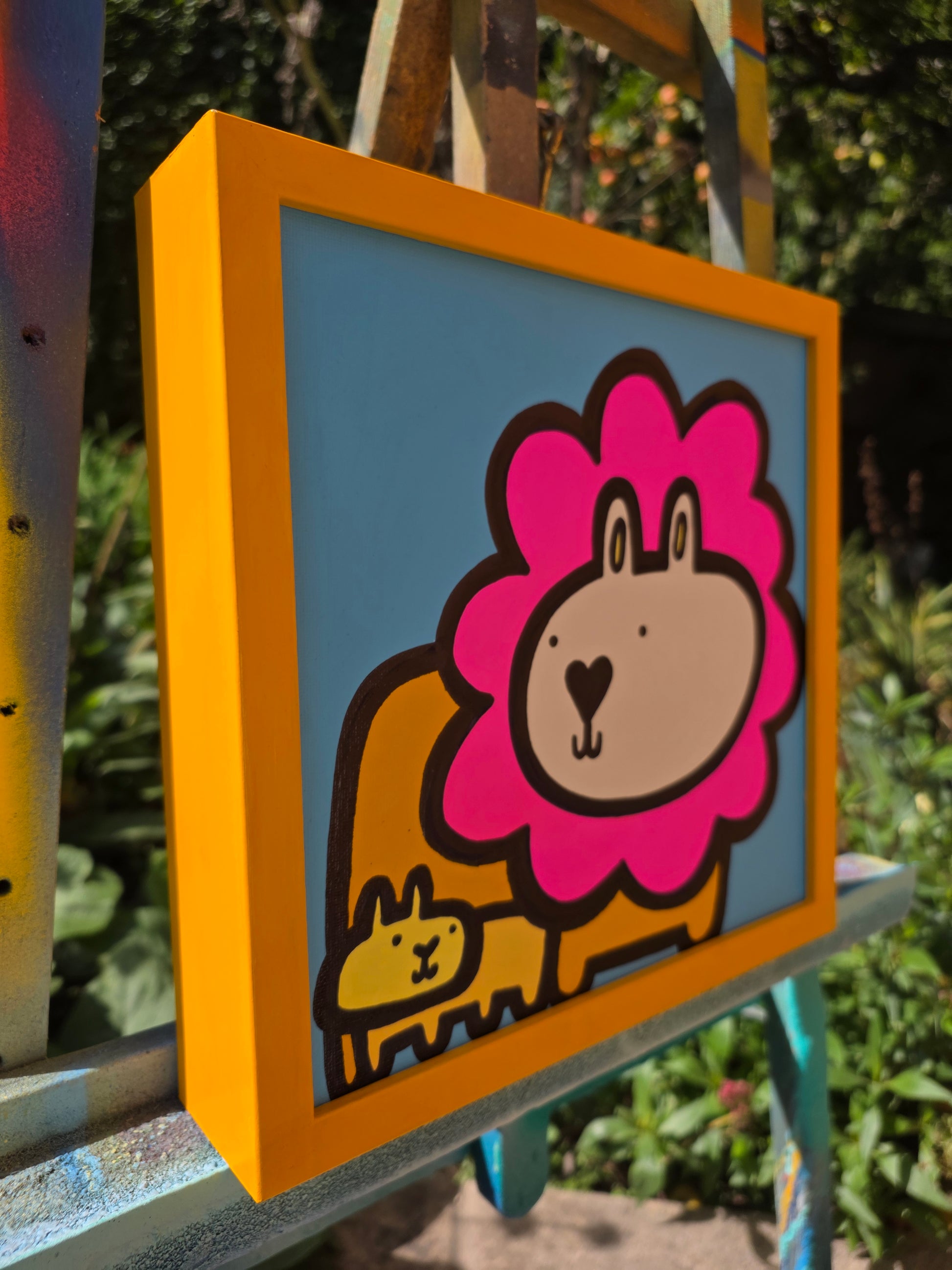 Parents - Lions - Original Painting