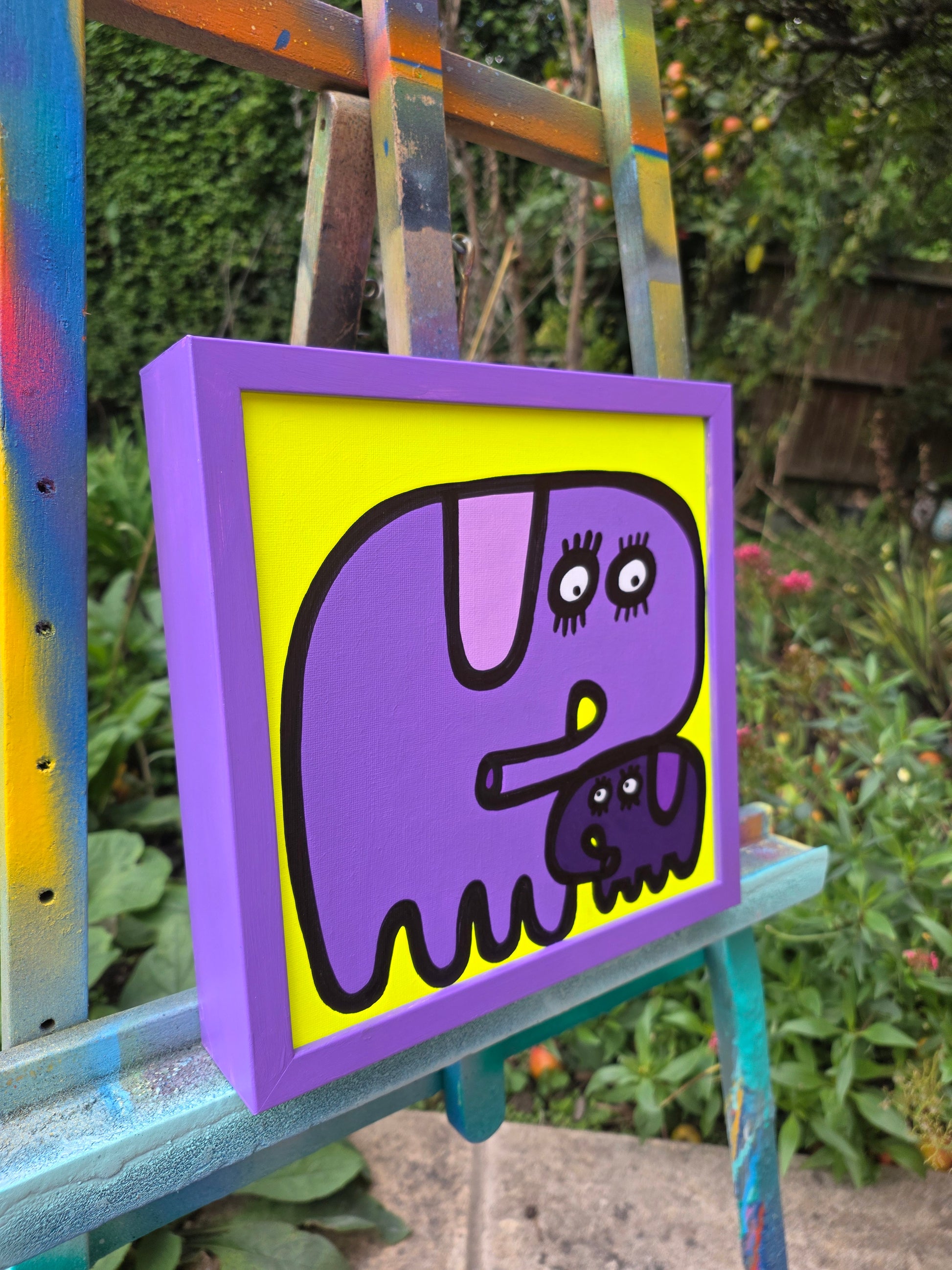 Parents - Elephants - Original Painting