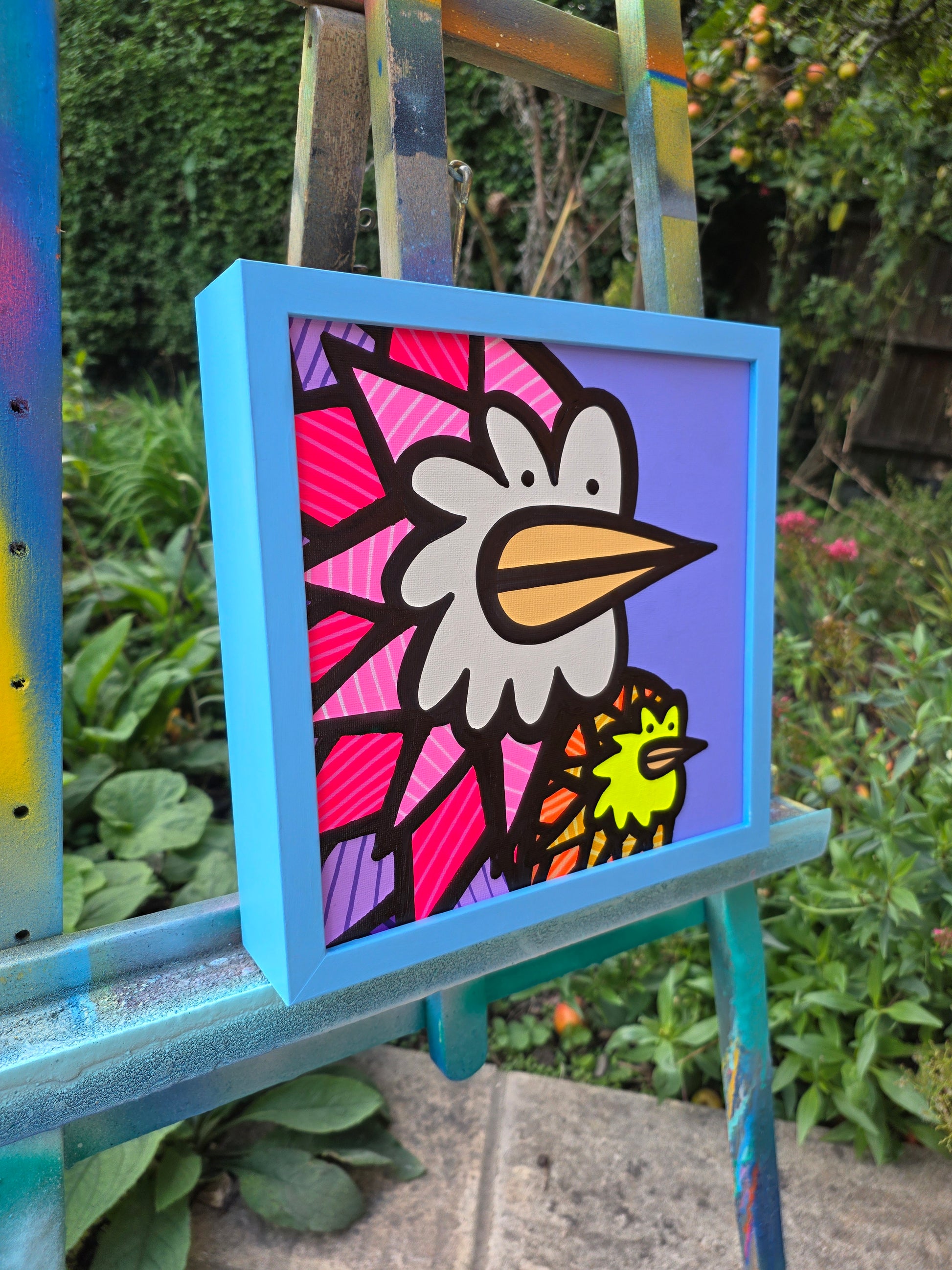 Parents - Owls - Original Painting