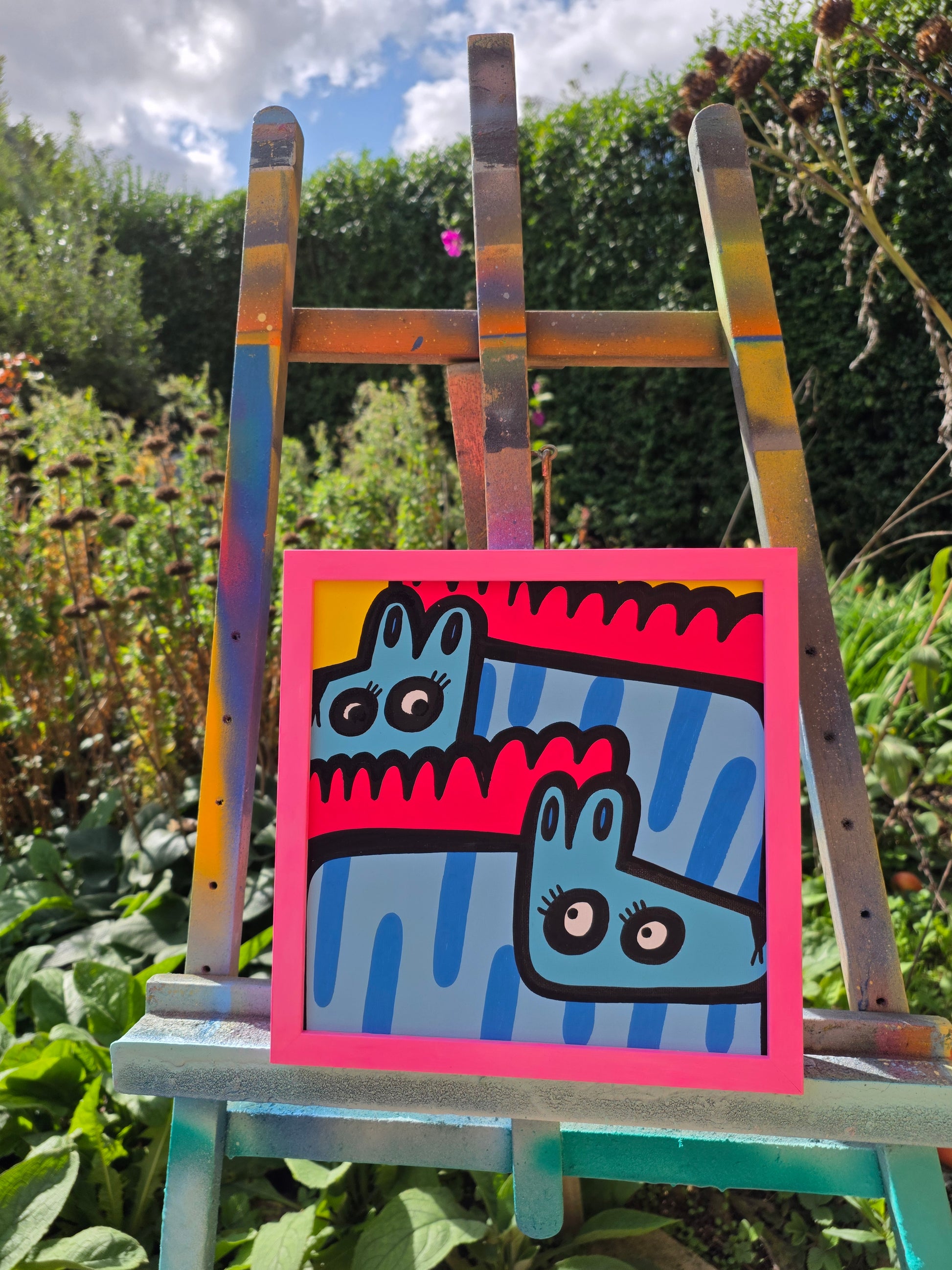 Parents - Zebras - Original Painting