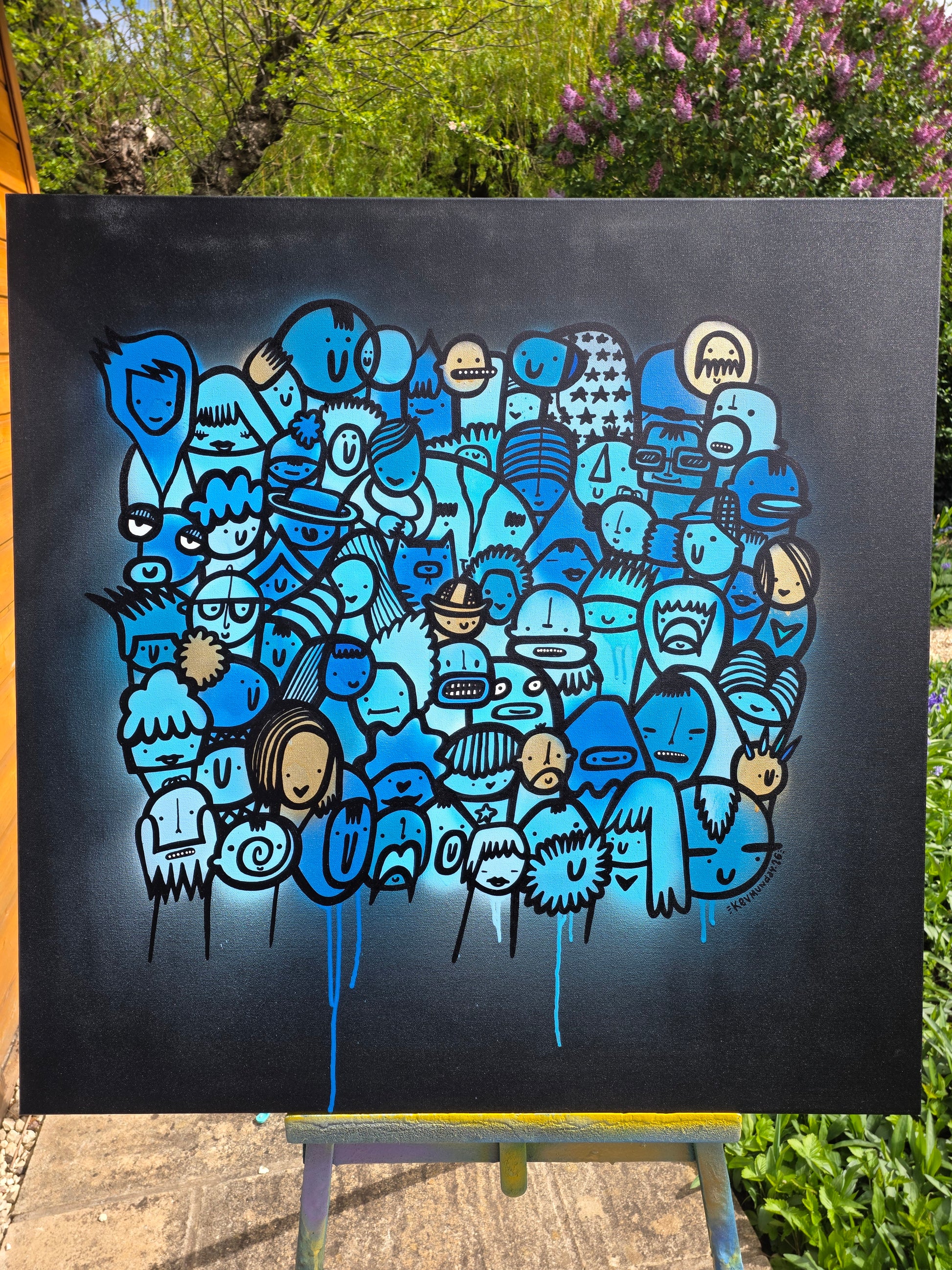 Out of the Blue - Original Painting