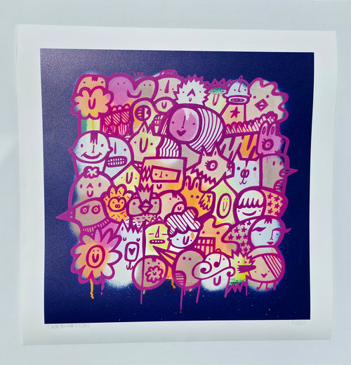 Bubblegum Crowd - Giclee Print