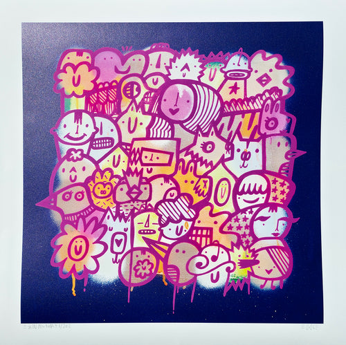 Bubblegum Crowd - Giclee Print