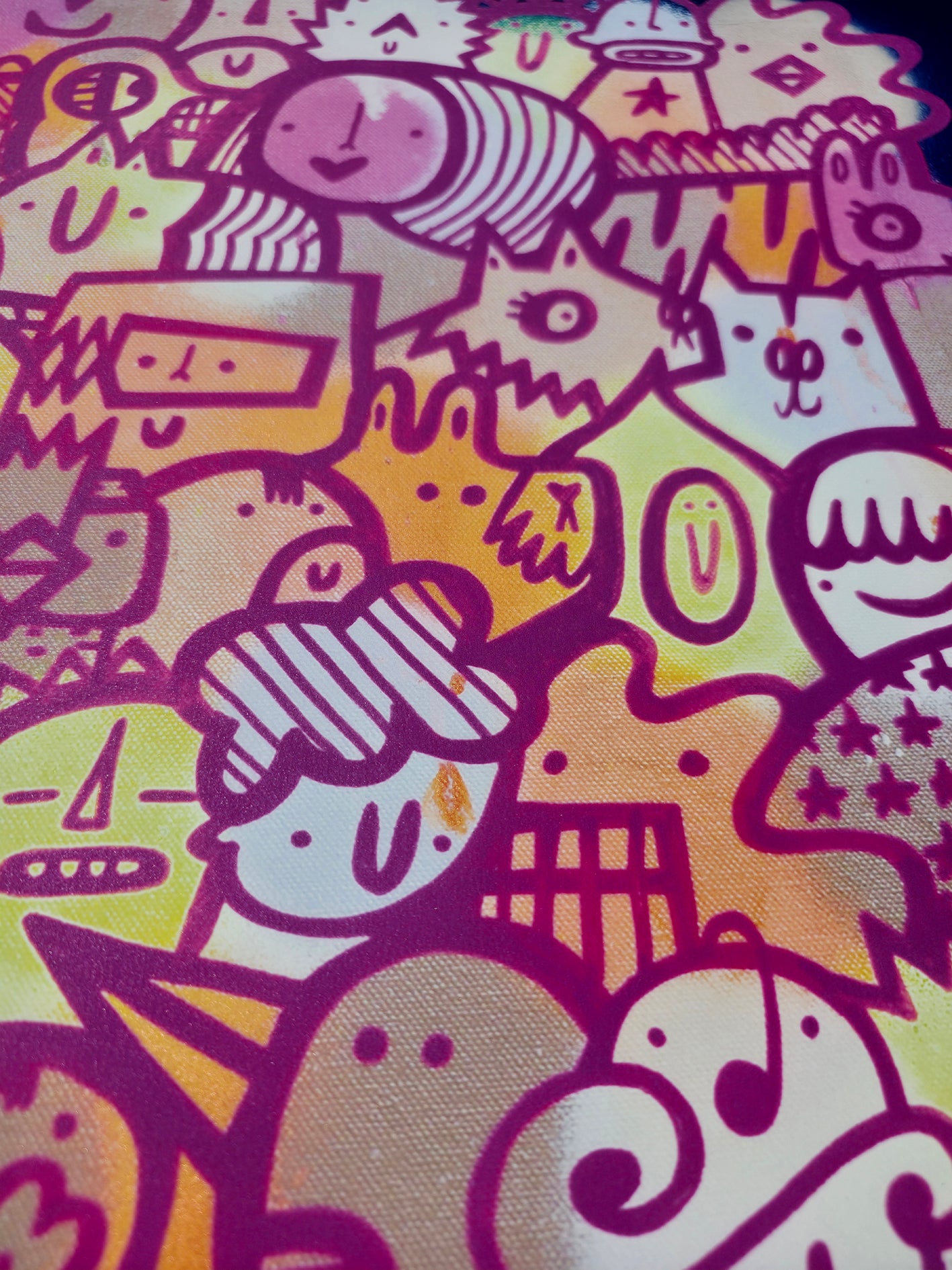 Bubblegum Crowd - Giclee Print
