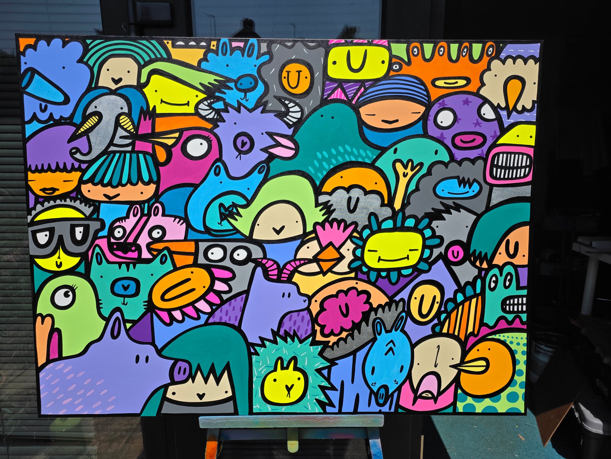 When We're Happiest - Original Painting