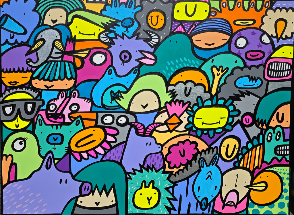 When We're Happiest - Original Painting