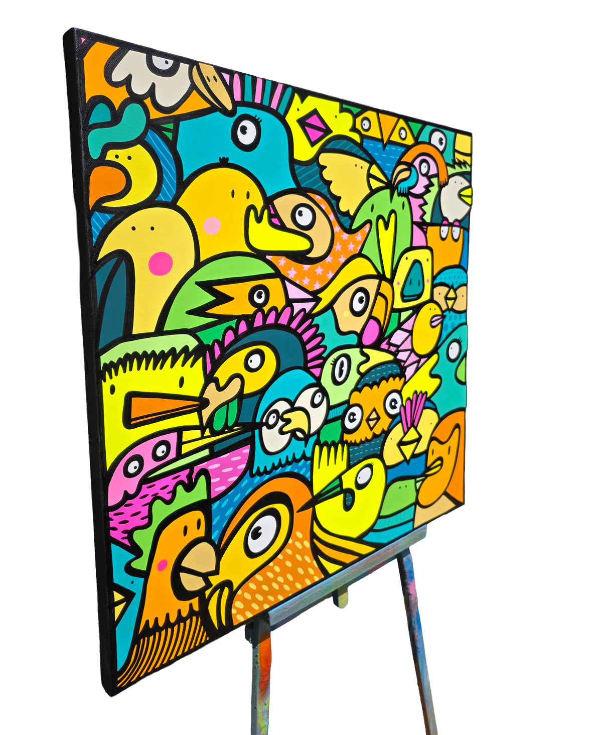 Tropical Flock - Original Painting