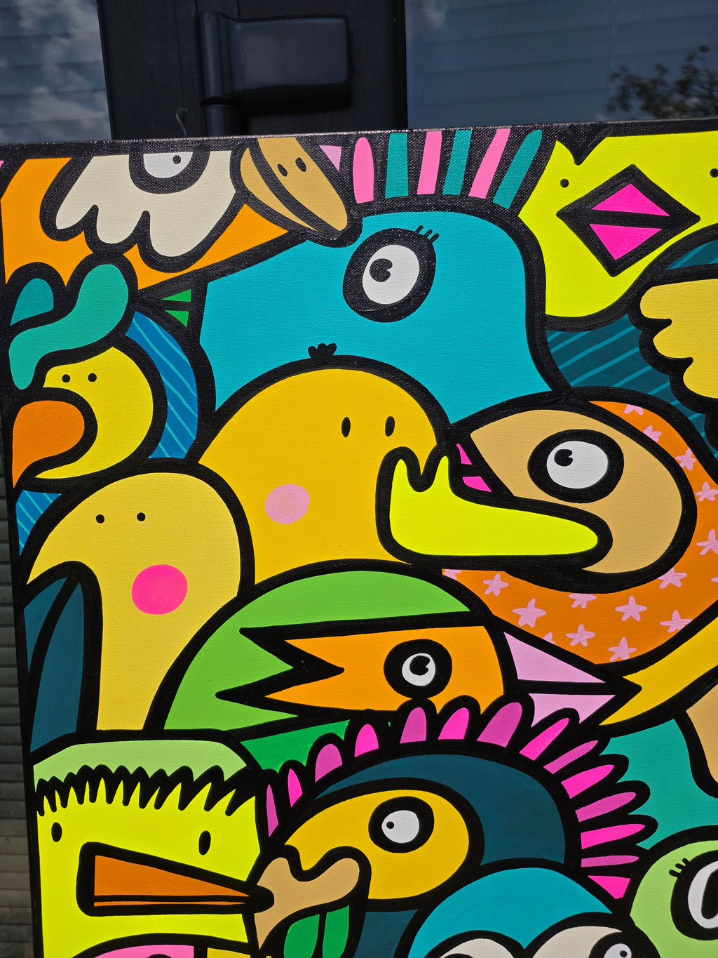 Tropical Flock - Original Painting