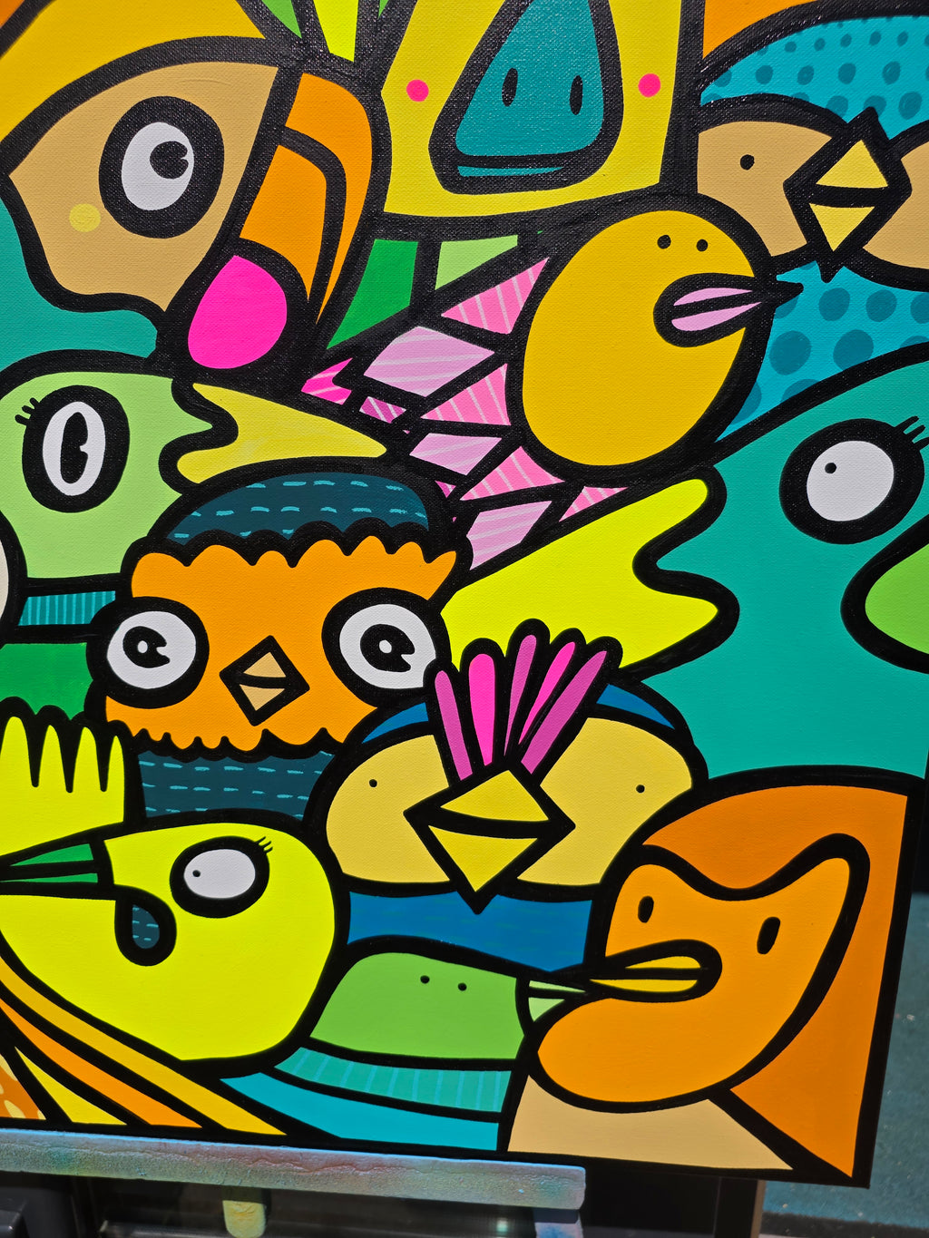 Tropical Flock - Original Painting