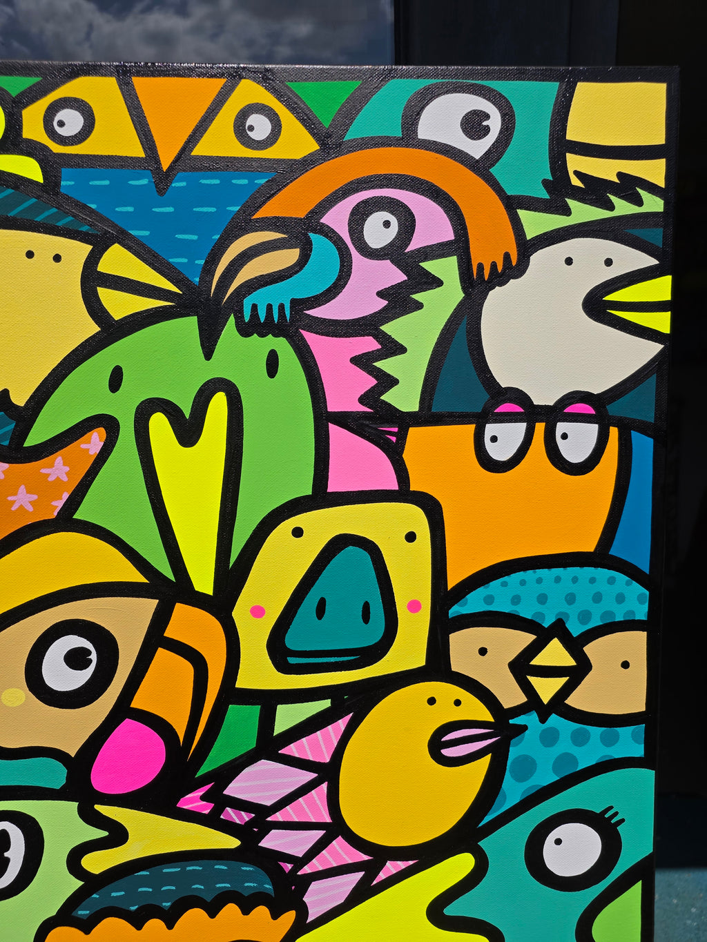 Tropical Flock - Original Painting