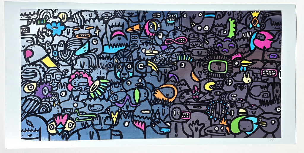 Nothing Without Each Other Silver - Giclee Print