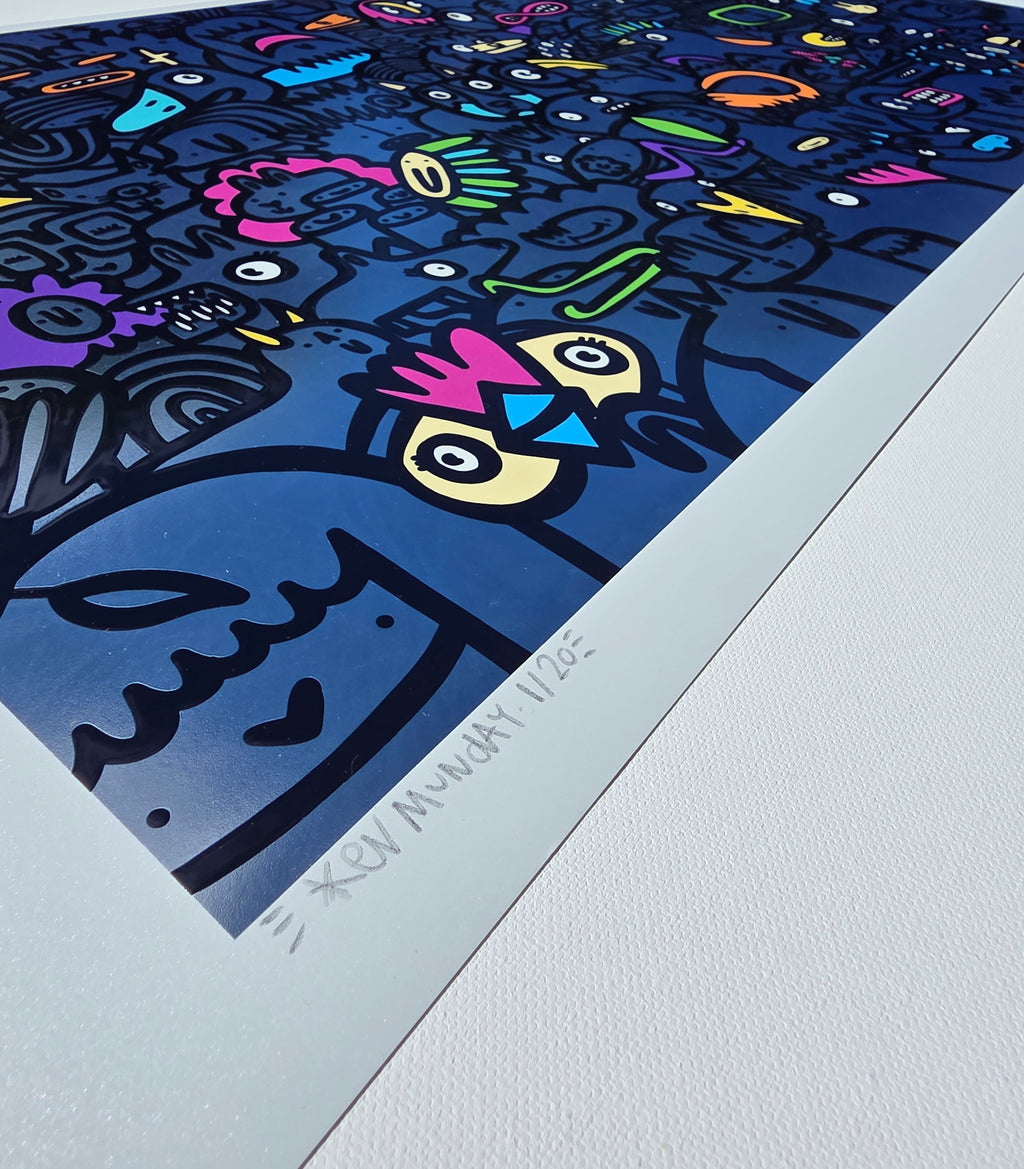 Nothing Without Each Other Silver - Giclee Print