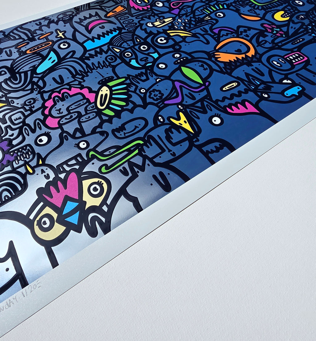 Nothing Without Each Other Silver - Giclee Print