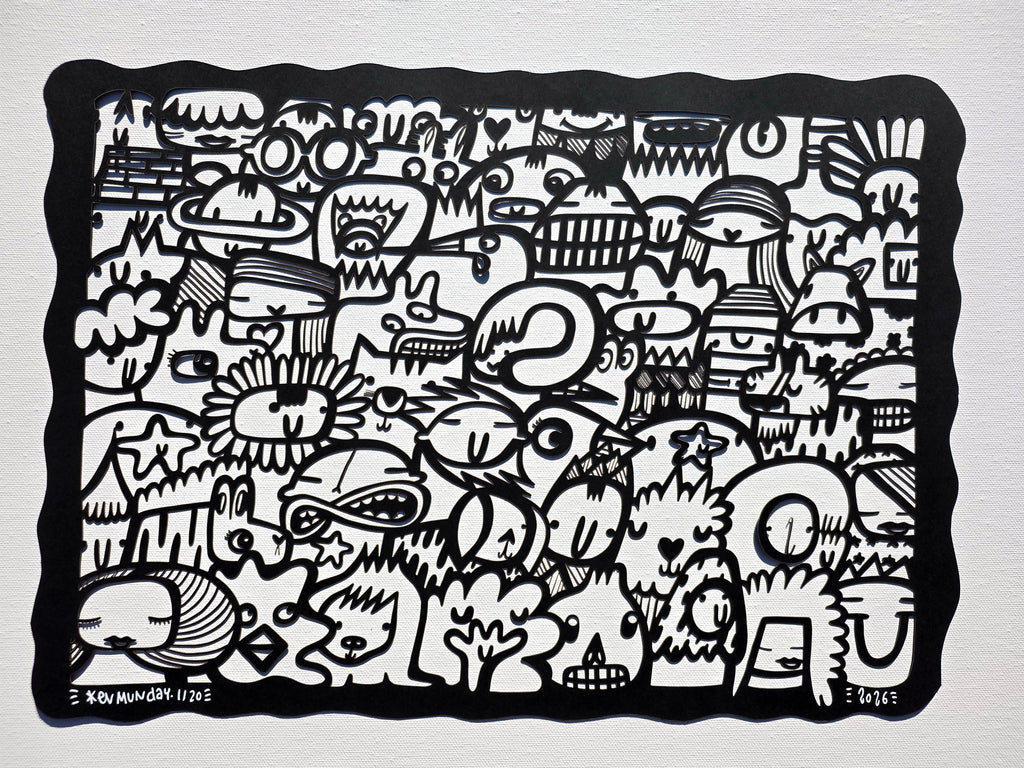 We're All Connected (Black) - Papercut