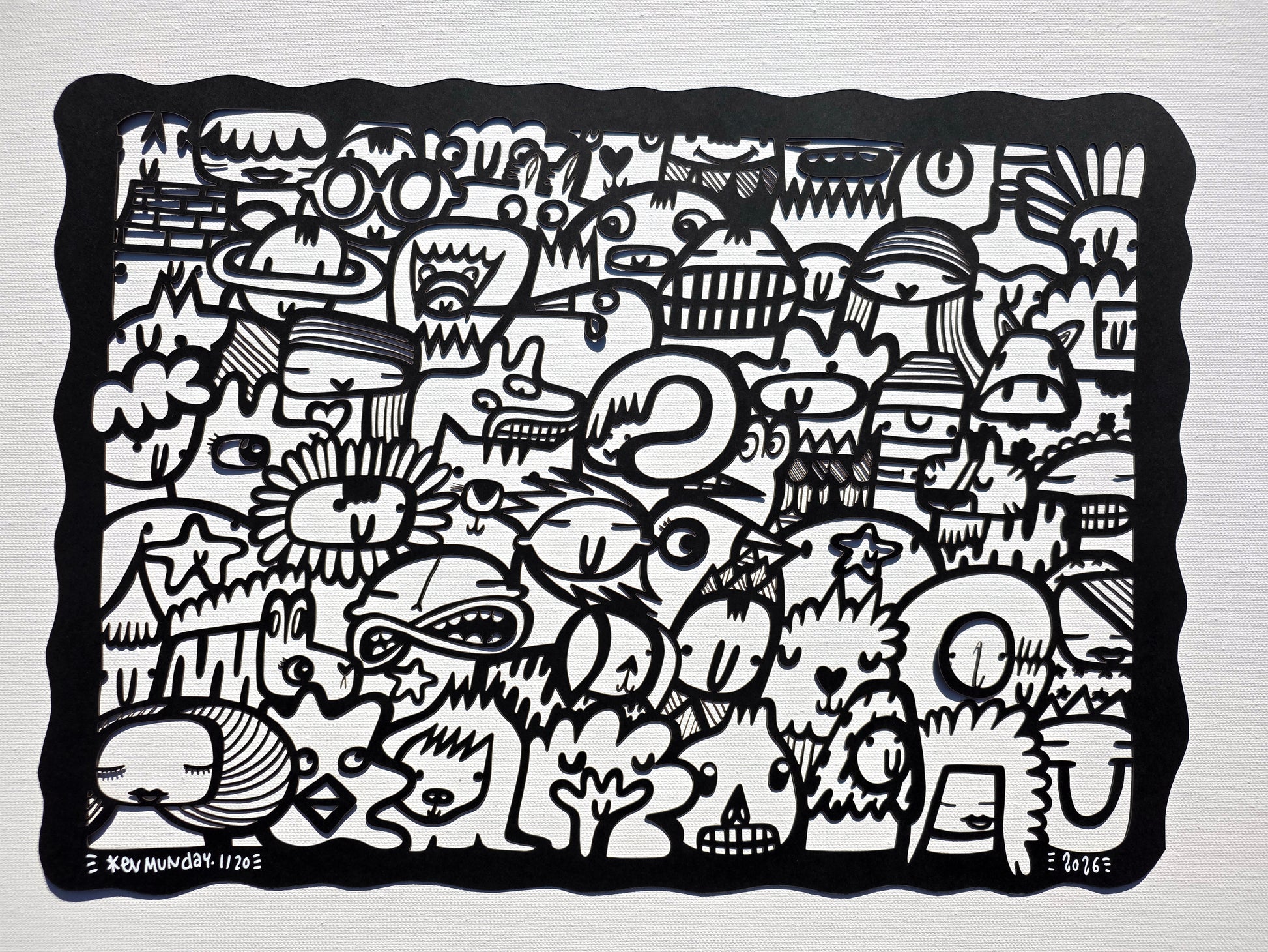 We're All Connected (Black) - Papercut
