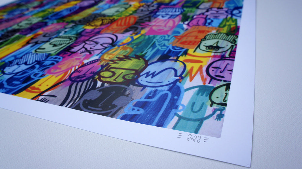 Passing Strangers - Giclee print