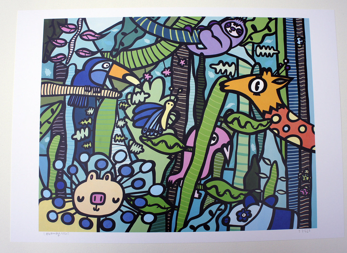 The Rainforest - Giclee print