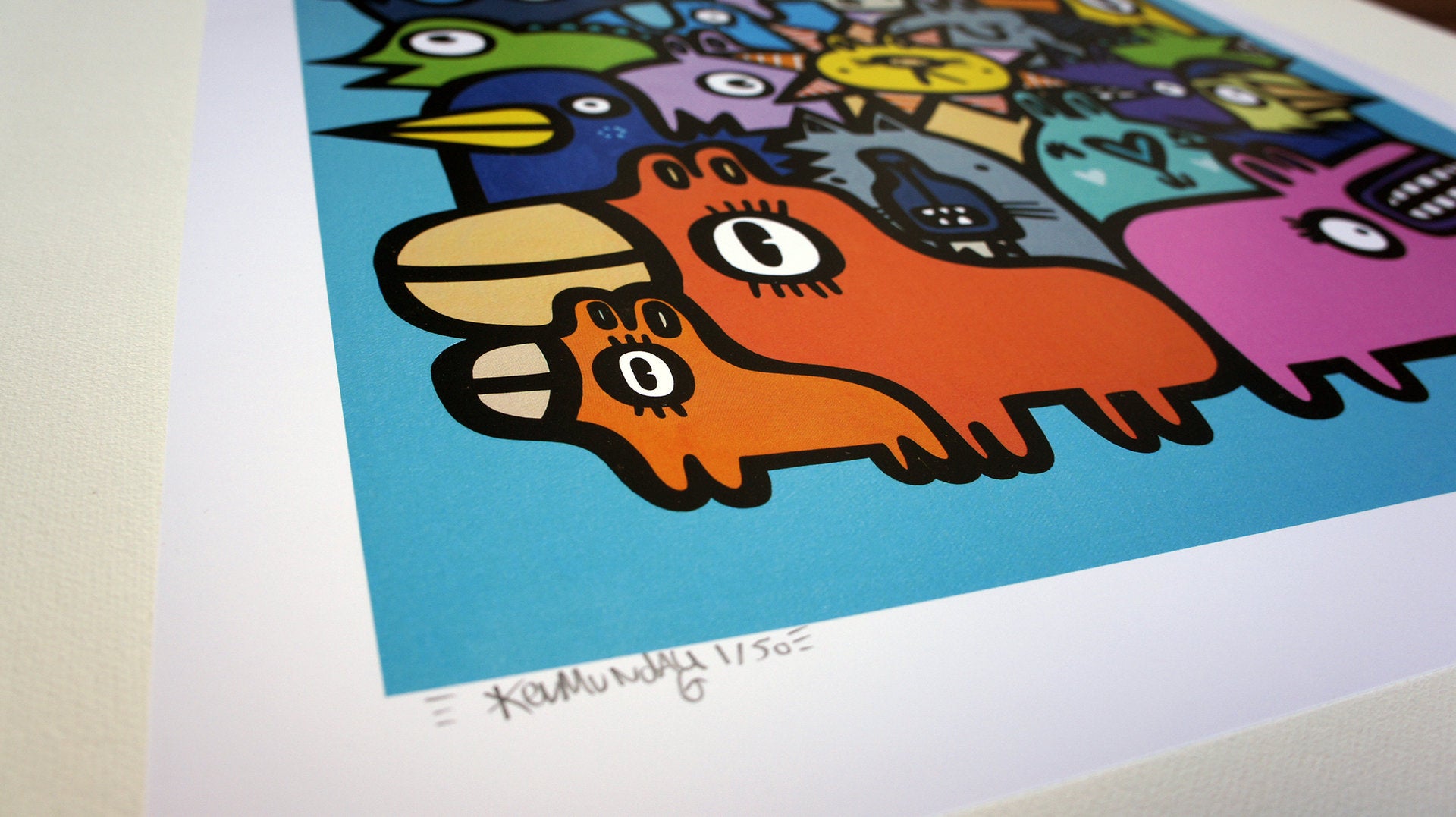 The March - Giclee print