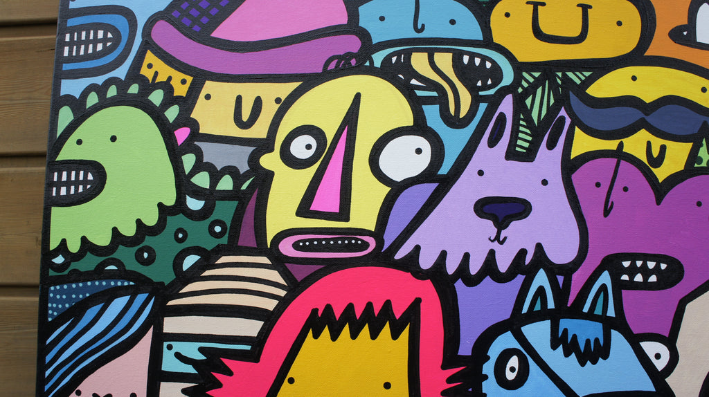 Gang Of Greats - Original painting