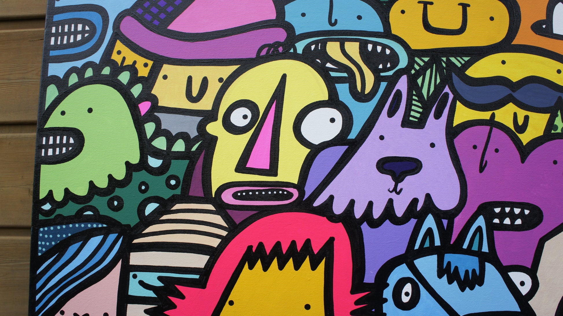 Gang Of Greats - Original painting