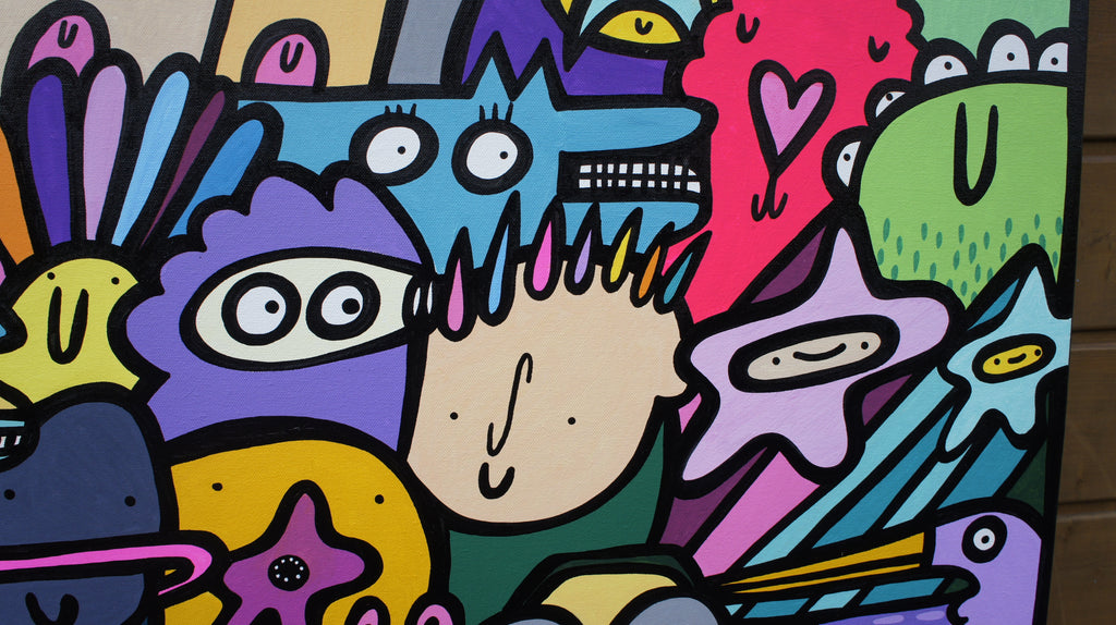Gang Of Greats - Original painting