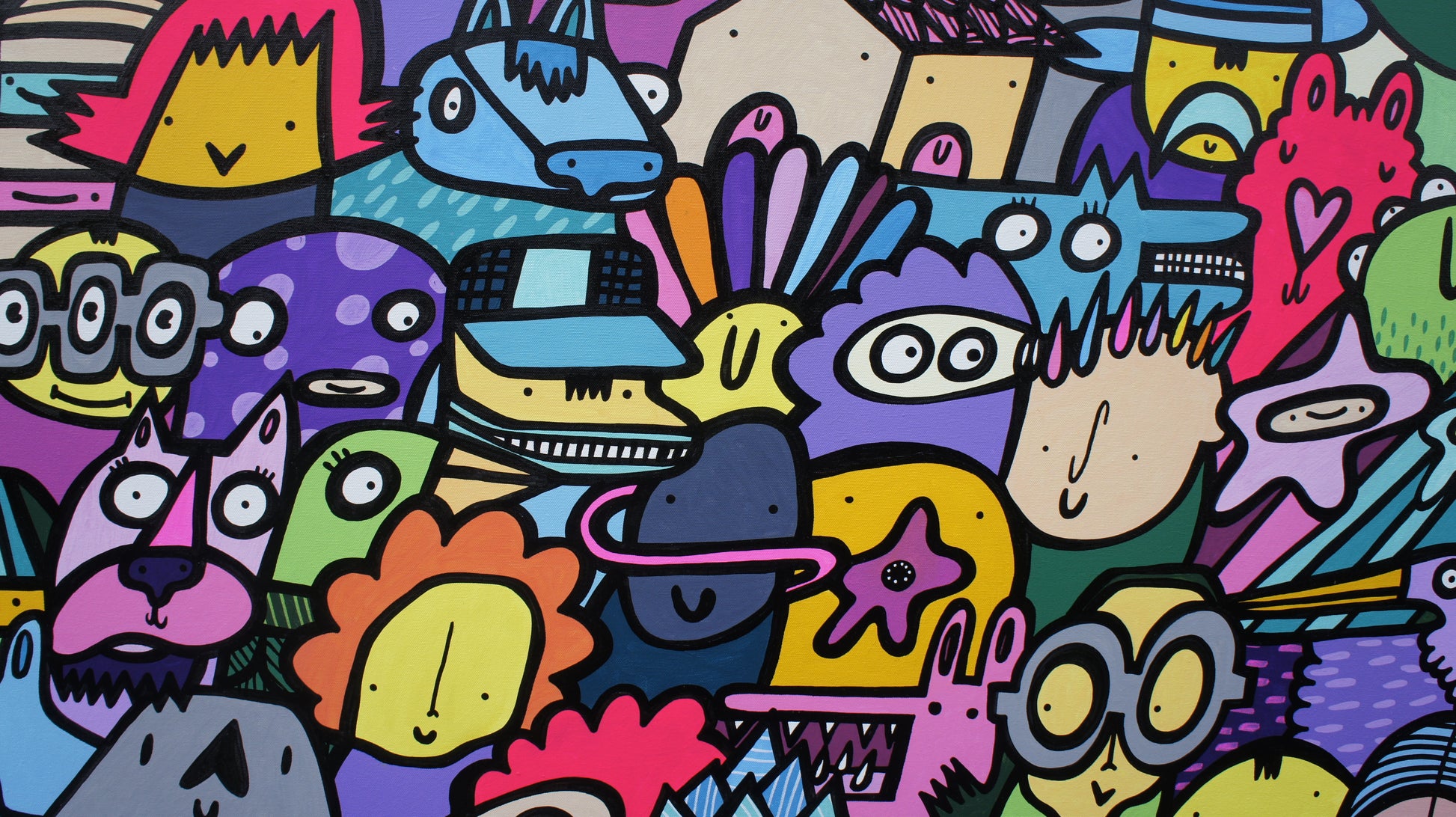Gang Of Greats - Original painting