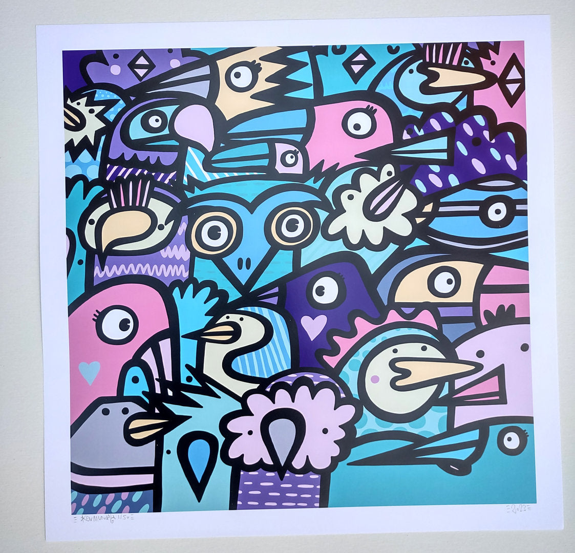 The Birds - Giclee print