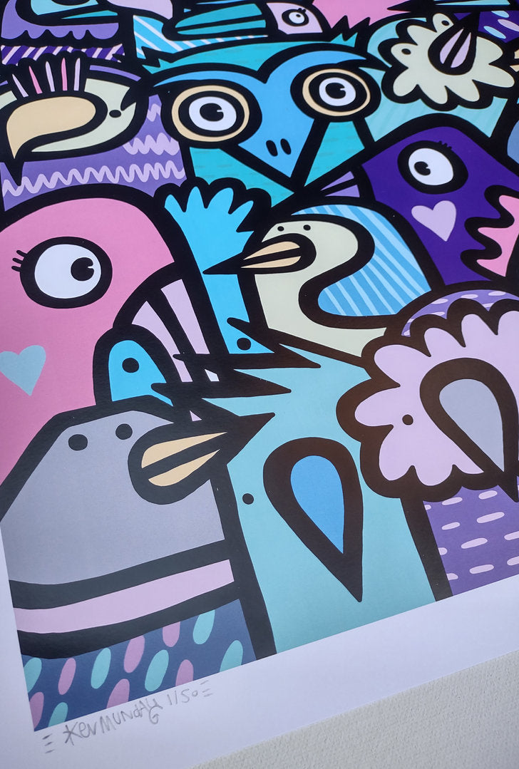 The Birds - Giclee print