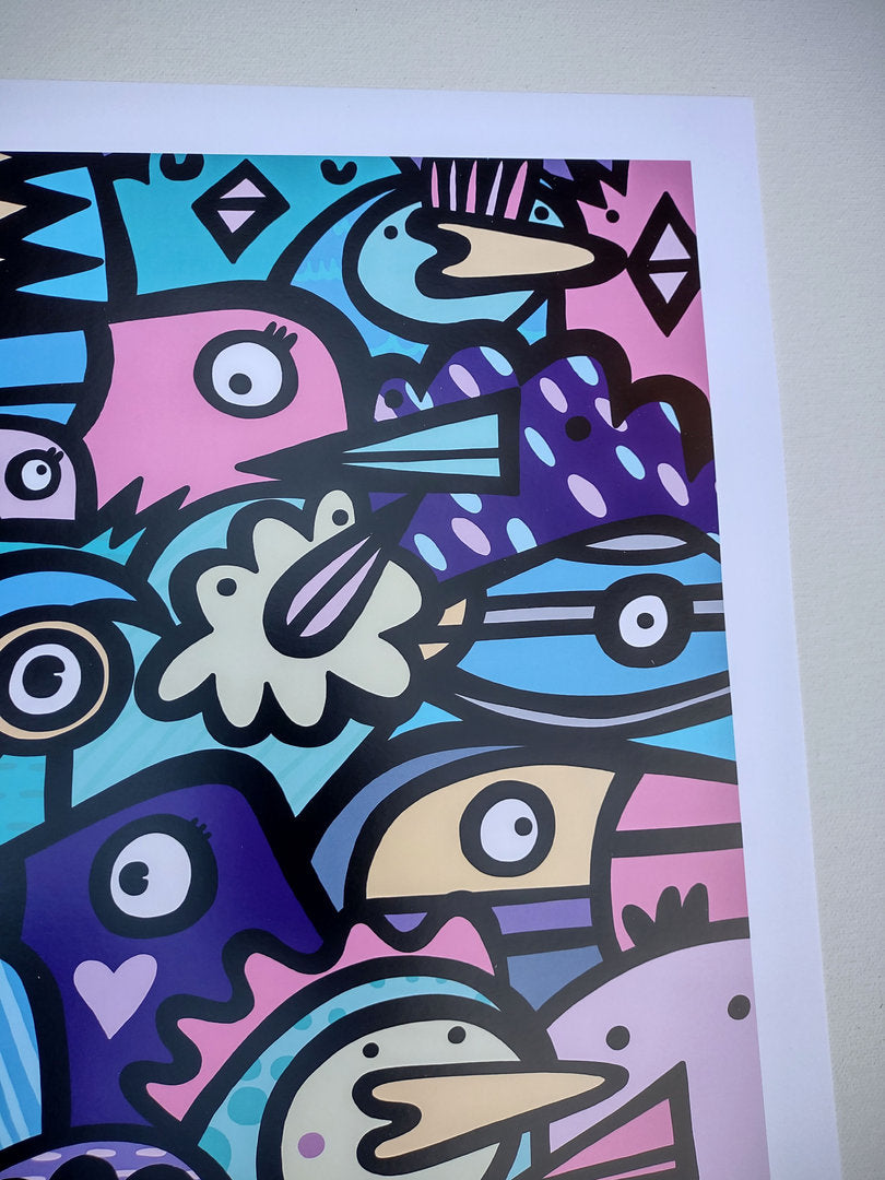 The Birds - Giclee print