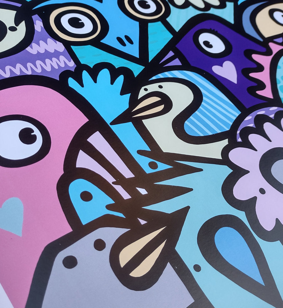 The Birds - Giclee print