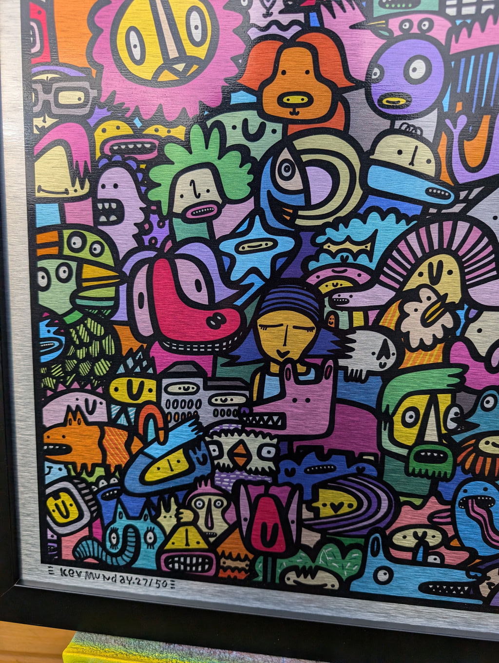 Each One Equal - Framed Aluminium Dibond print