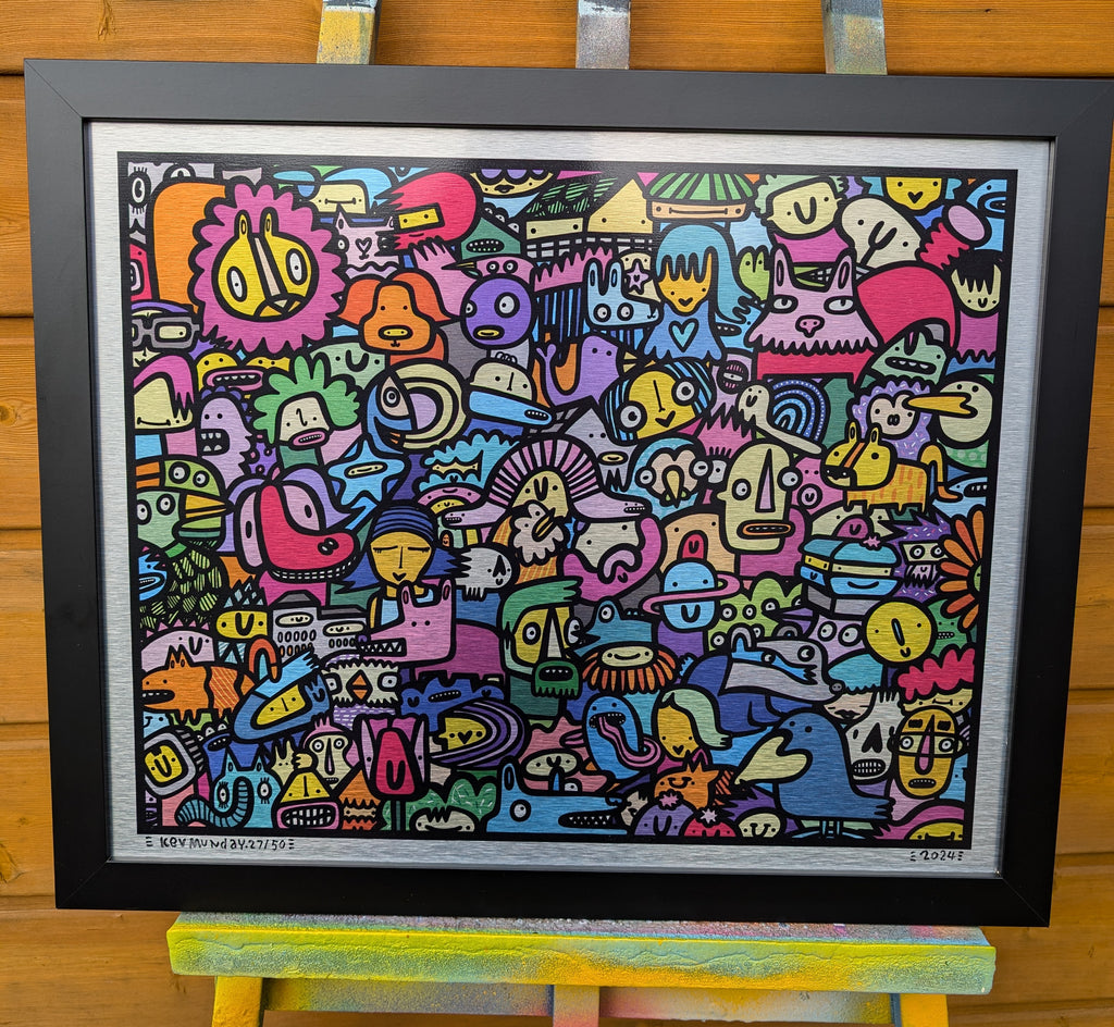 Each One Equal - Framed Aluminium Dibond print