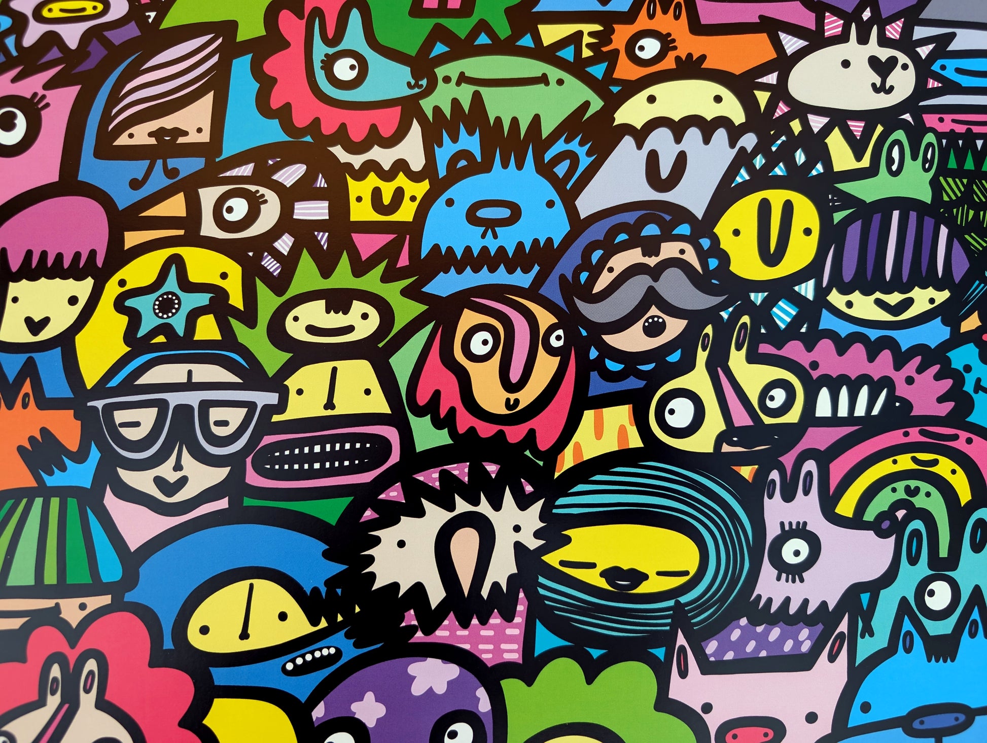 Stories In Numbers - Giclee print