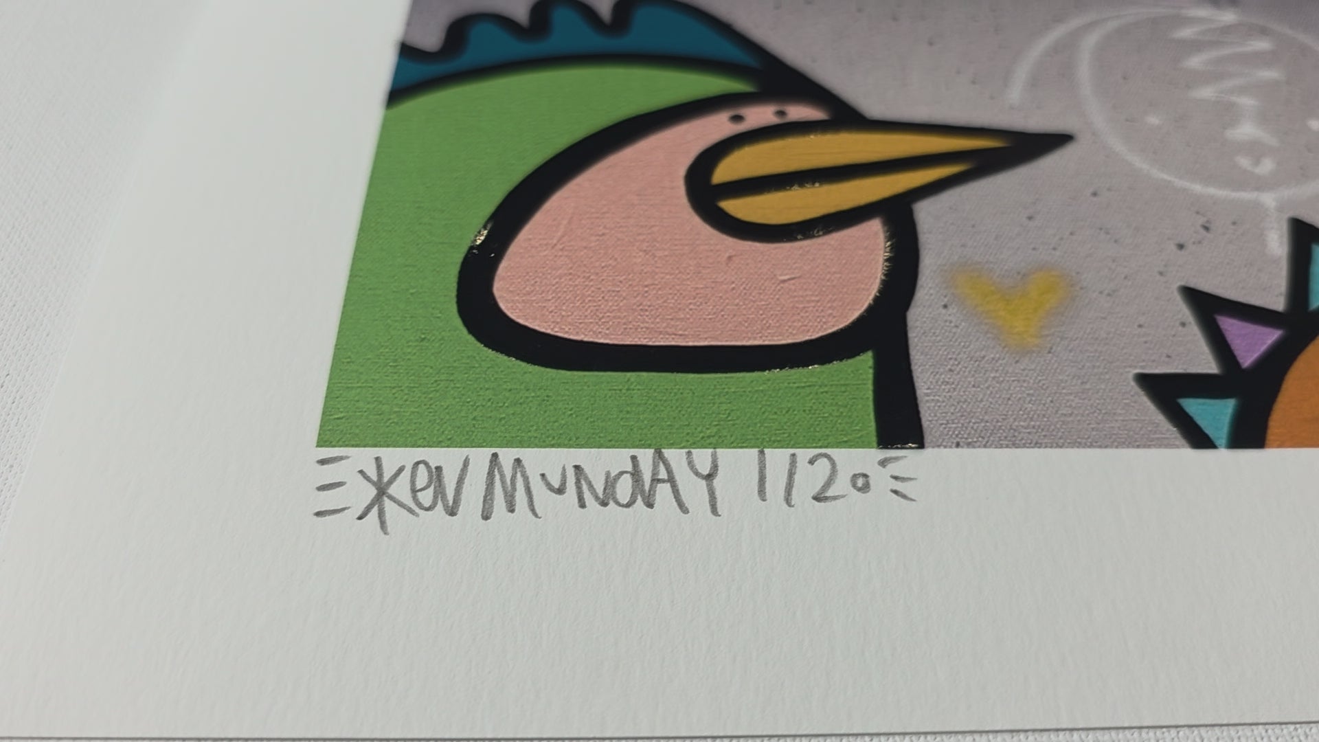 Colour Storm - Textured Giclee Print