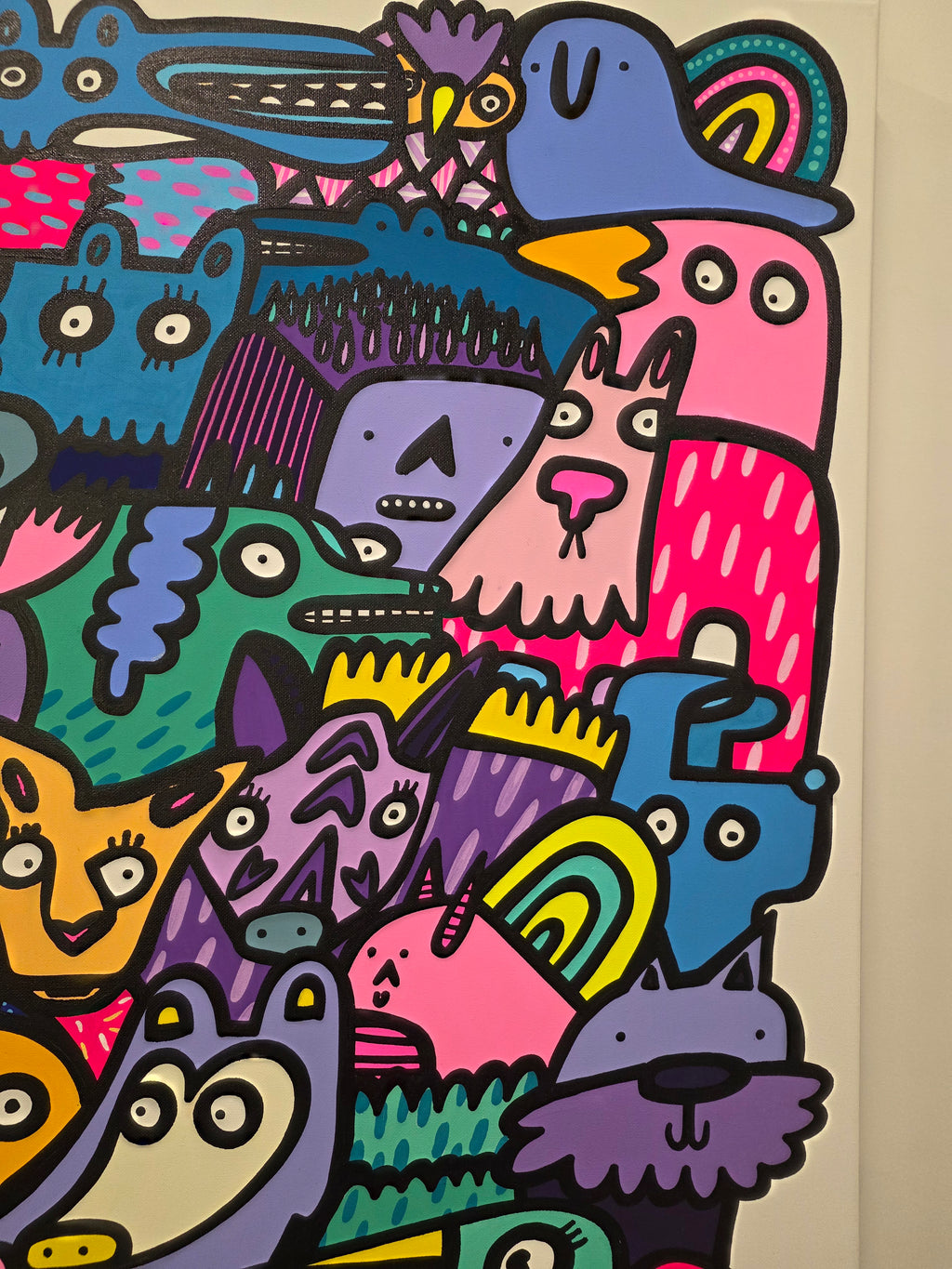 Creatures Evolution Overlooked- Original painting
