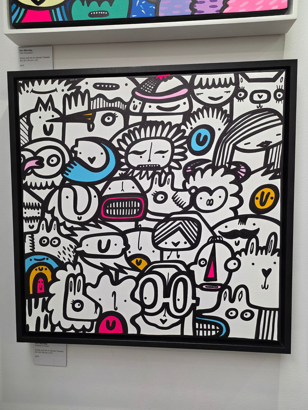 Festival of Faces - Original painting