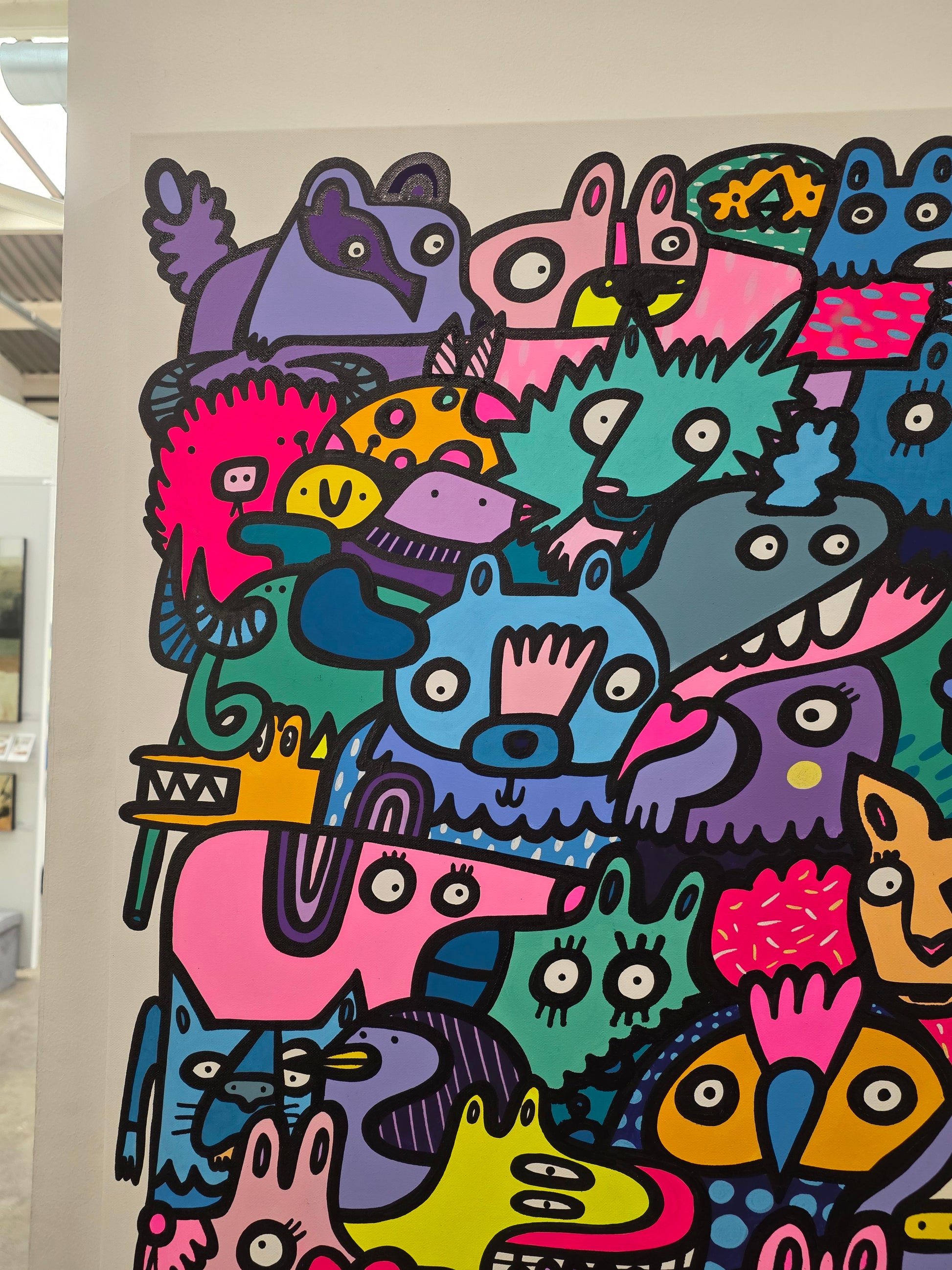 Creatures Evolution Overlooked- Original painting