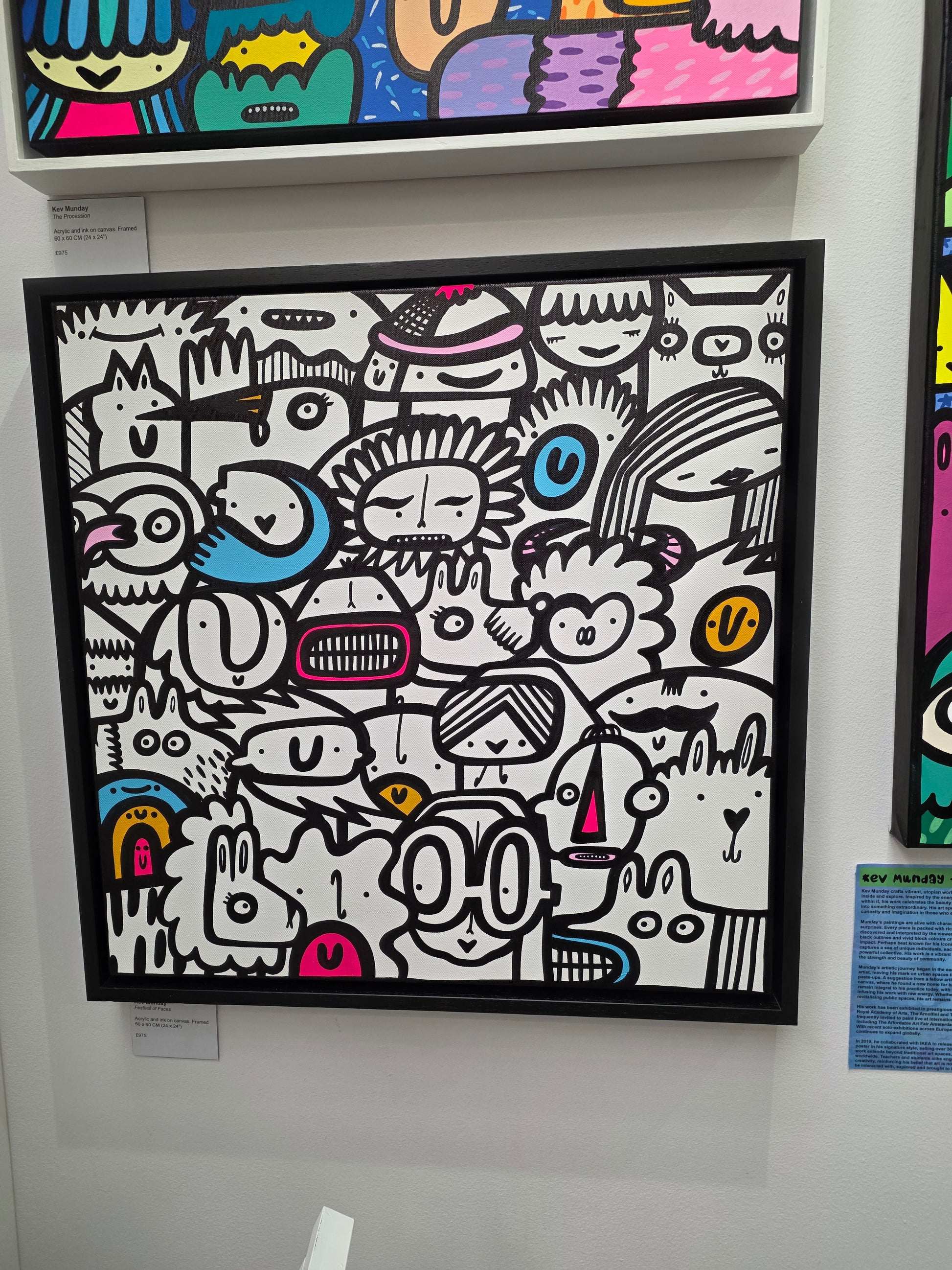 Festival of Faces - Original painting