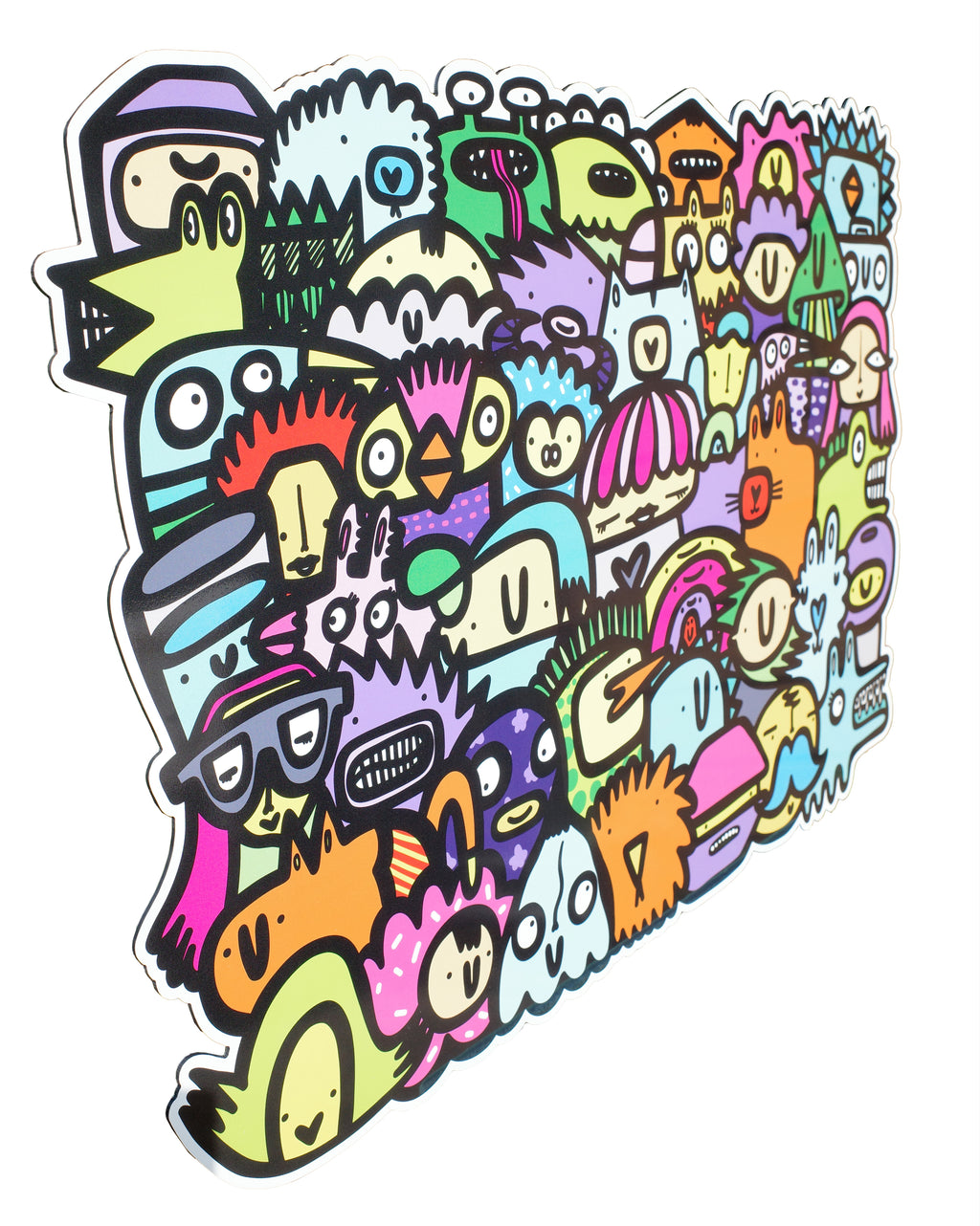 All Together Now - aluminium dibond print