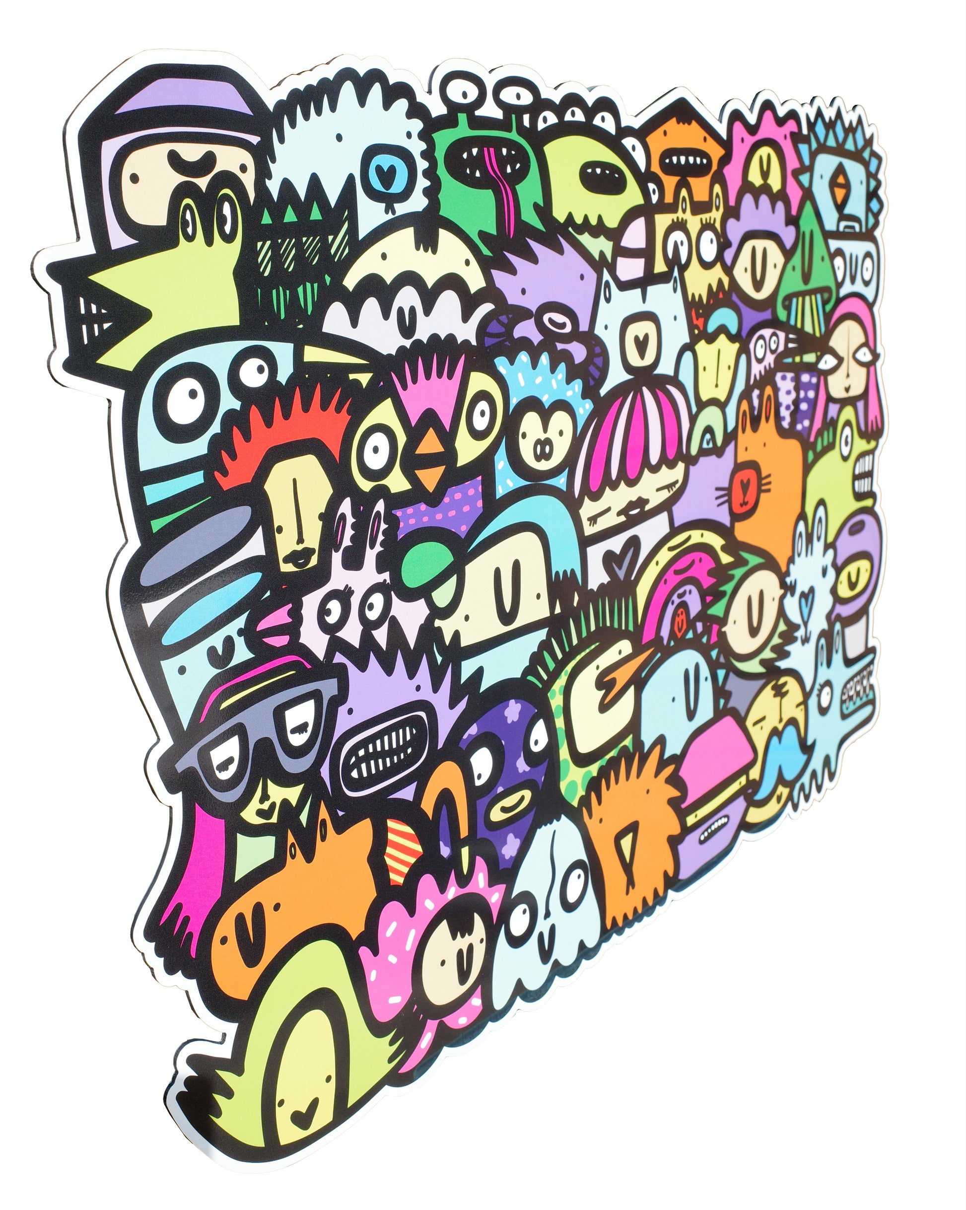 All Together Now - aluminium dibond print