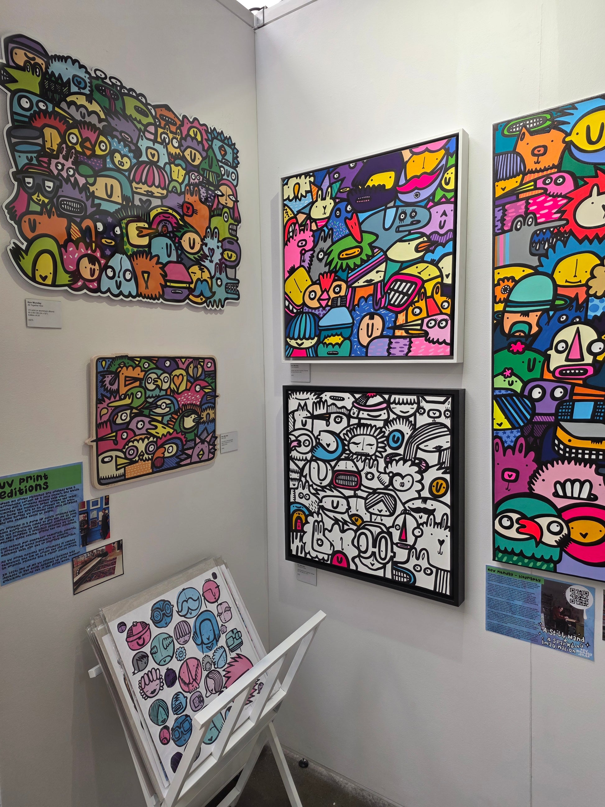 Festival of Faces - Original painting