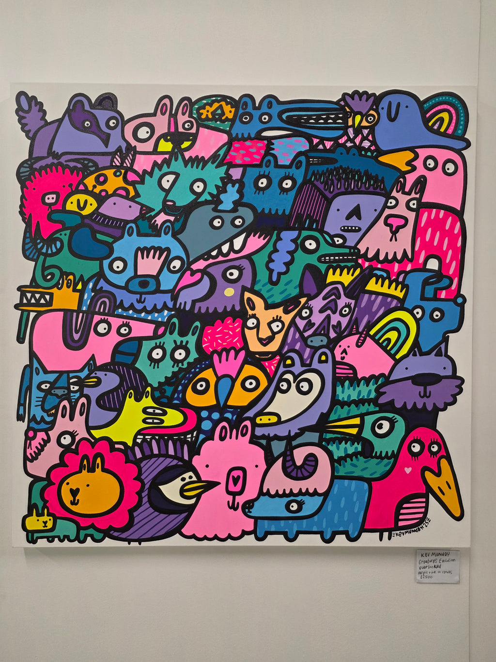 Creatures Evolution Overlooked- Original painting