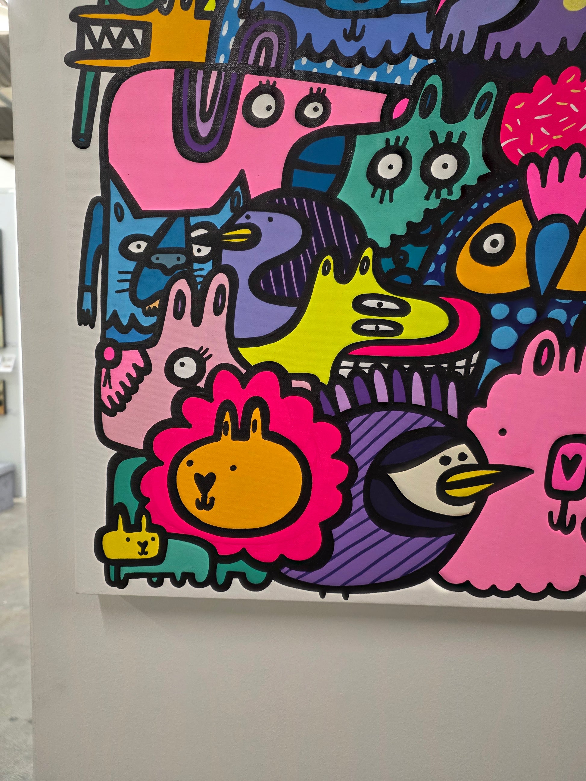 Creatures Evolution Overlooked- Original painting