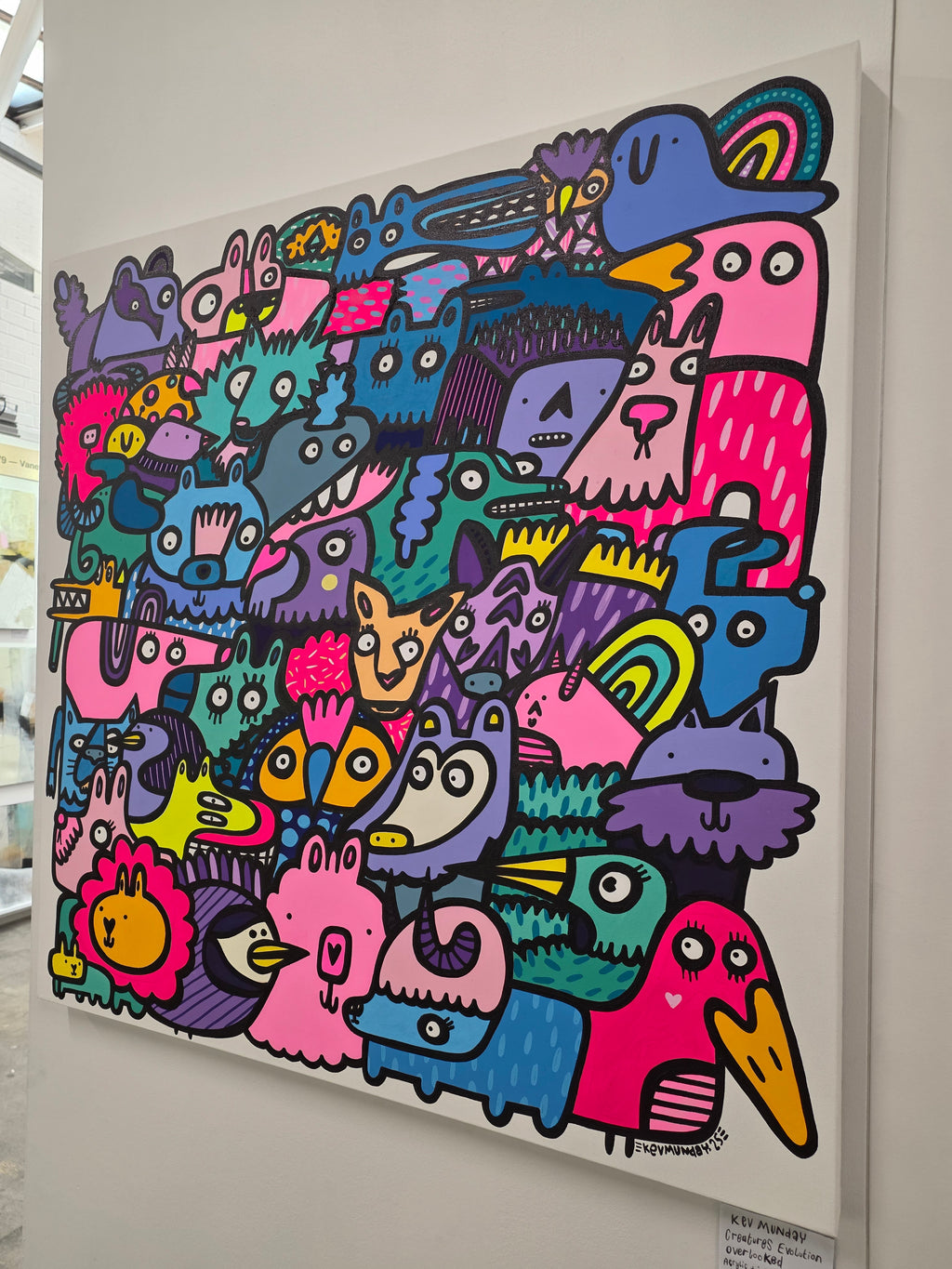 Creatures Evolution Overlooked- Original painting
