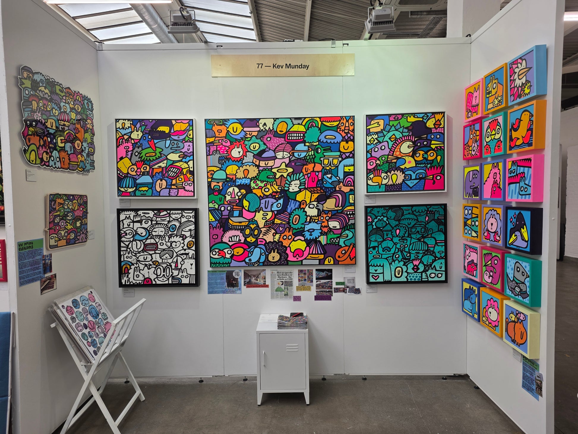 Festival of Faces - Original painting