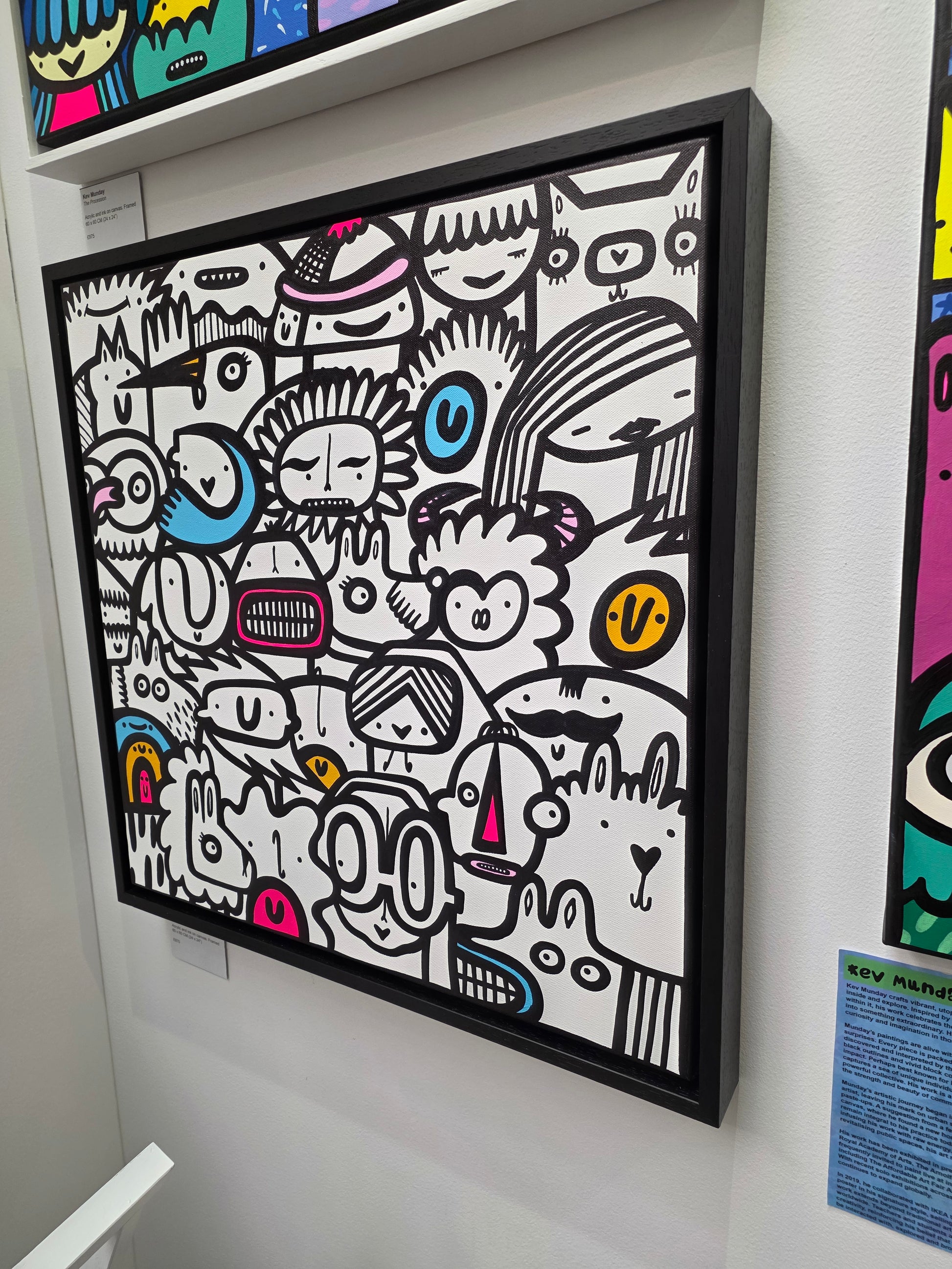 Festival of Faces - Original painting